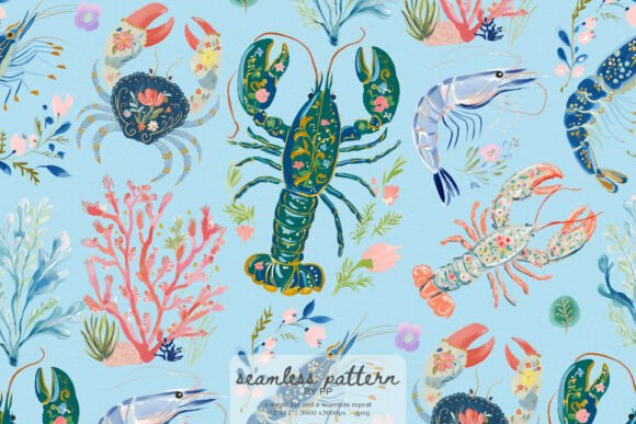 Bringing the Ocean Home: A Deep Dive into Coastal Seafood Patterns and Nautical Design