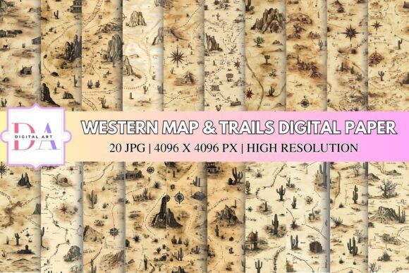 Evaluating the Creative Potential of Western Map Trails Digital Paper