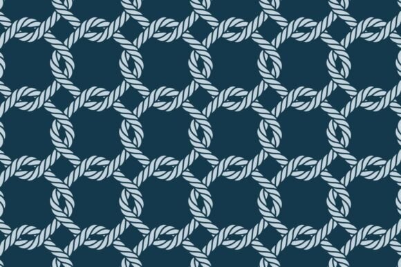Nautical Rope Diamonds Navy Blue: The Enduring Appeal of Maritime Geometry