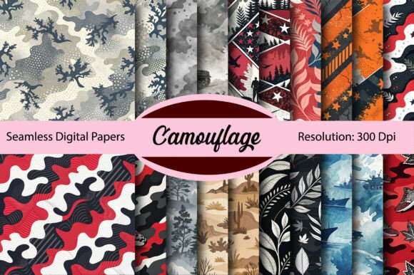 Why Camouflage Seamless Digital Paper Is a Smart Asset for Modern Creators